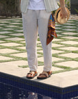 Embrace : Cognac Adjustable Sandal