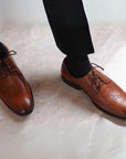 Signature Cognac Brogue