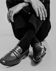 Signature Black Moc Loafer