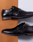 Double Strap Black Monk