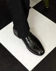 Onyx: Textured Black Loafer