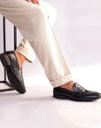 Signature Black Moc Loafer