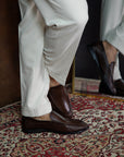 Soho Brown Woven Loafer