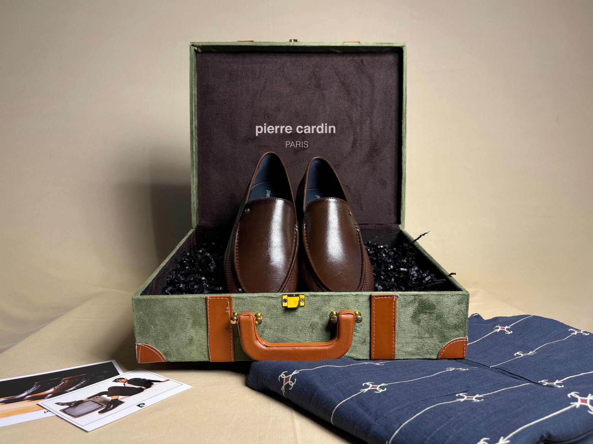 Soho Brown Woven Loafer