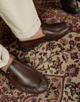 Soho Brown Woven Loafer