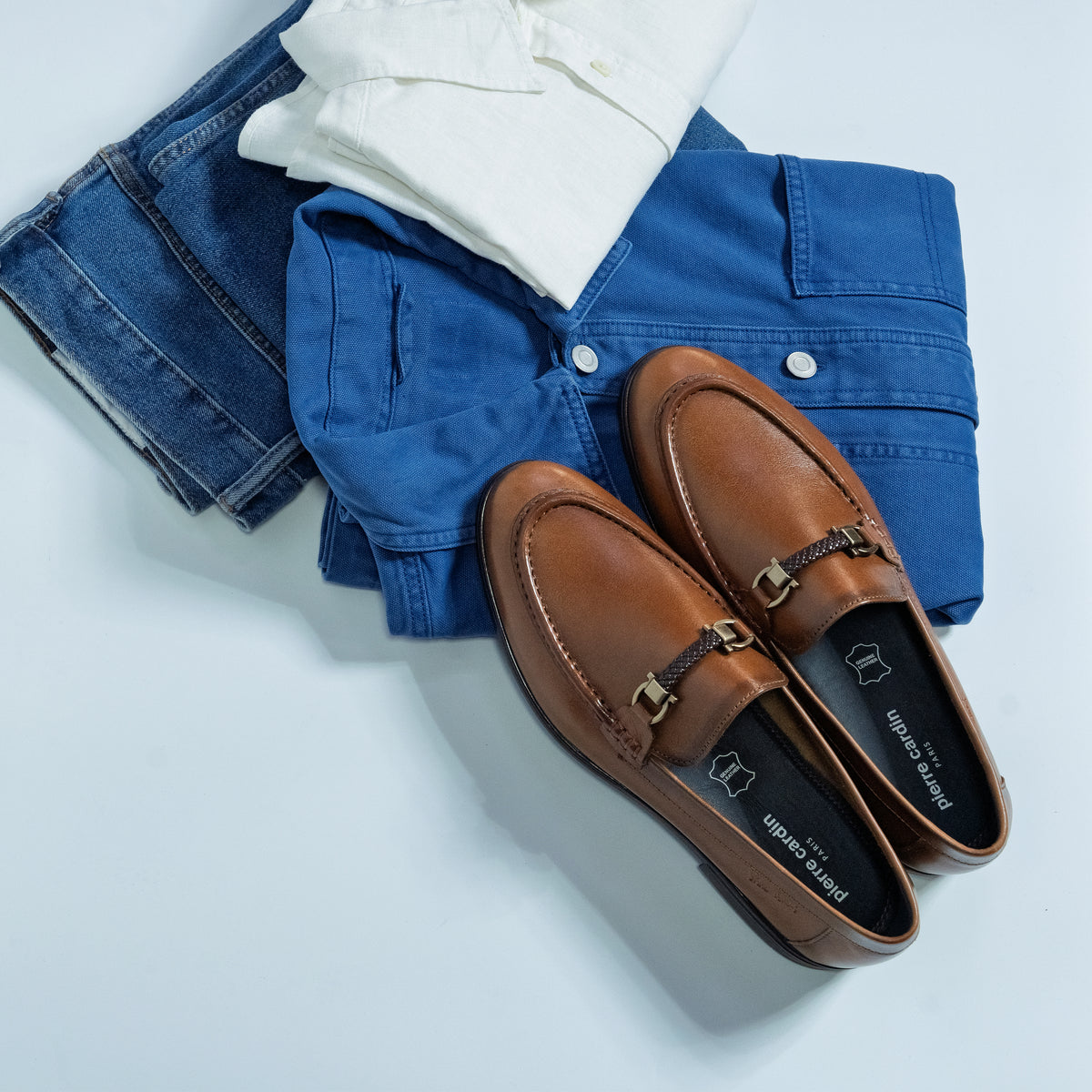 Soho Cognac Bit Loafer