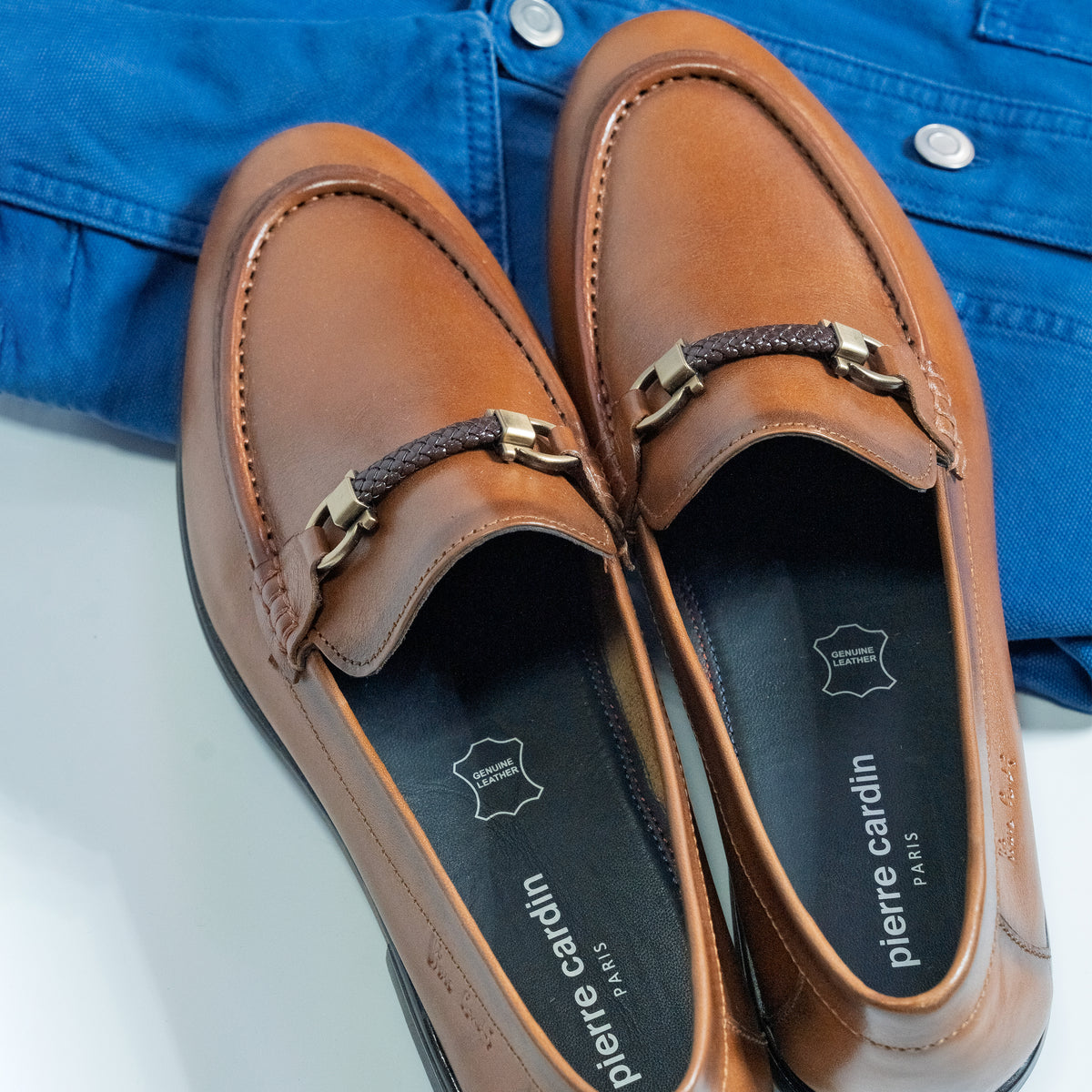 Soho Cognac Bit Loafer