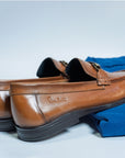 Soho Cognac Bit Loafer