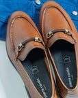 Soho Cognac Bit Loafer