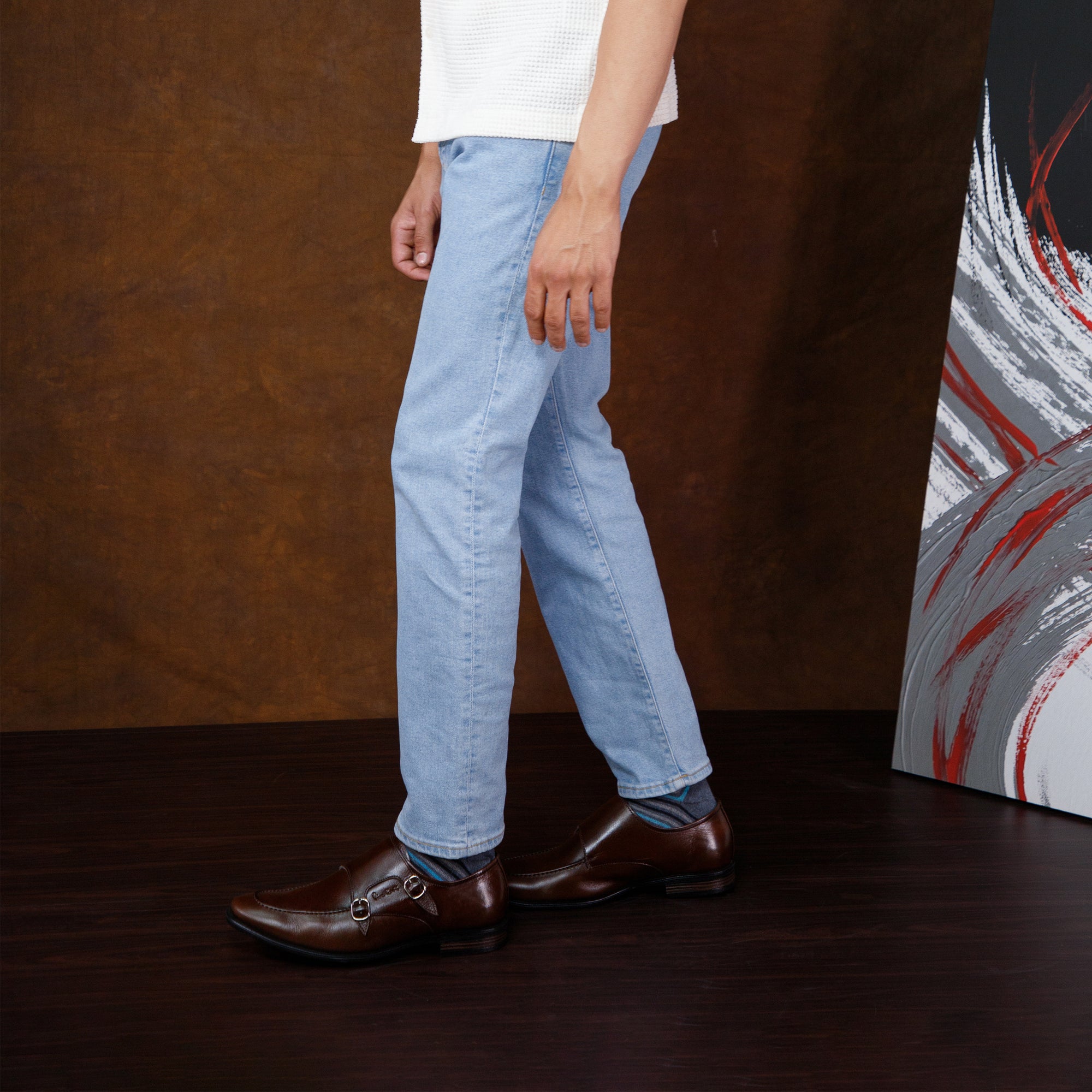 Padova Brown Double Monk
