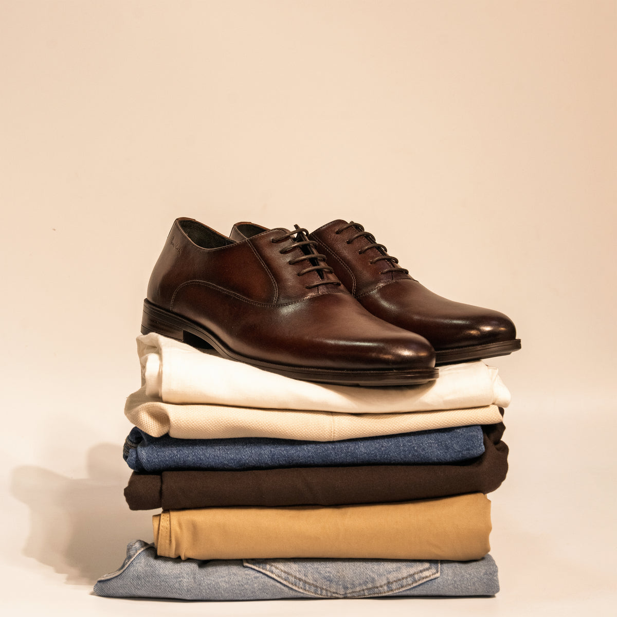 Trieste Café Plain-toe Oxford