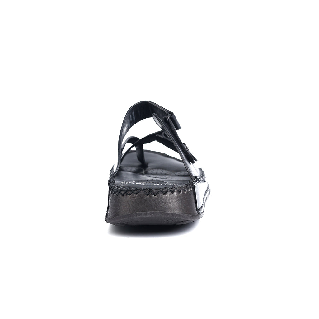 Soul Cloud: Black Adjustable Slipper