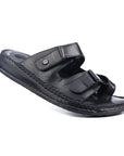 Soul Cloud: Black Adjustable Slipper