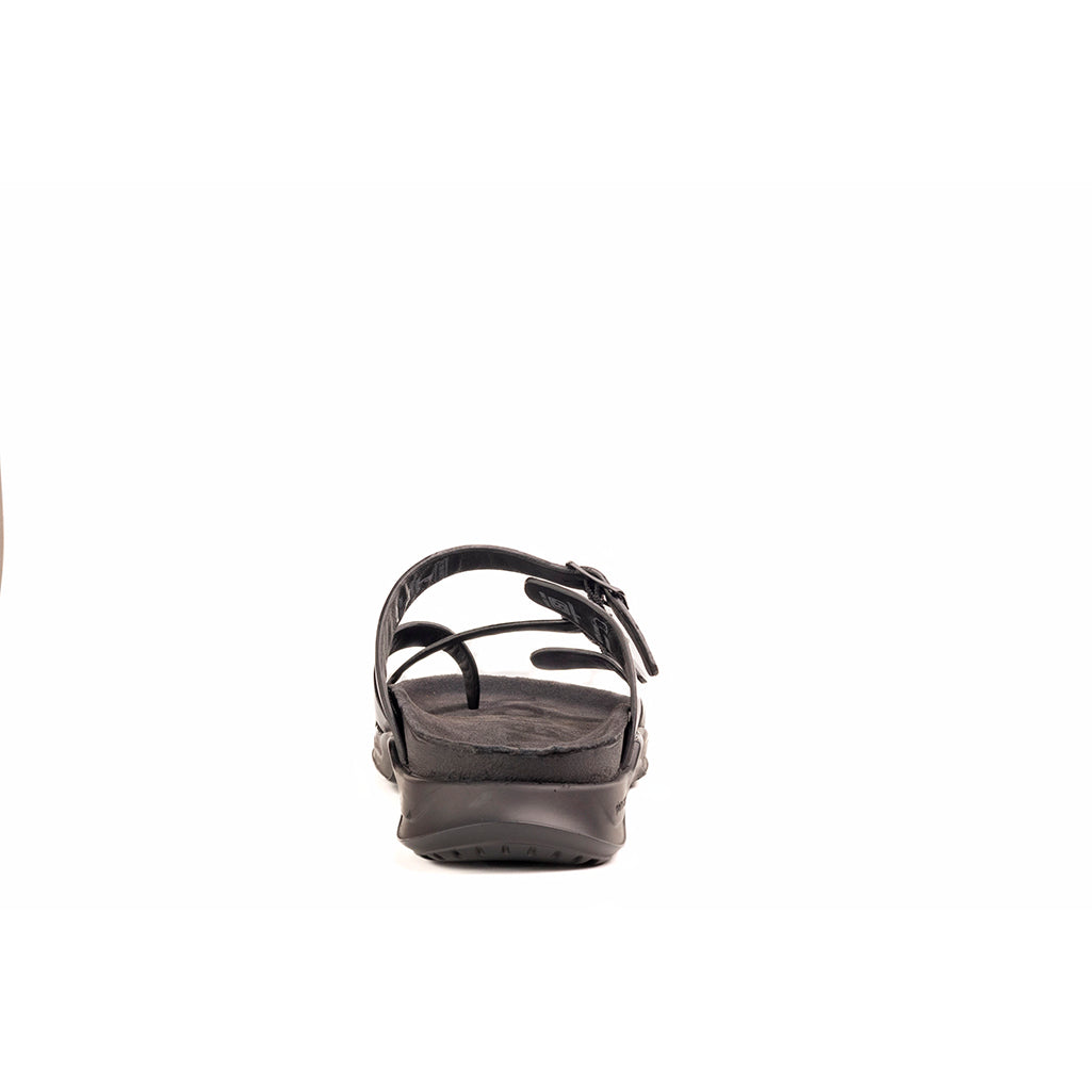 Embrace : Black Adjustable Sandal