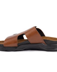 Embrace: Cognac Double-strap Slide