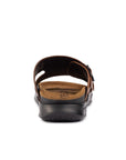 Embrace: Cognac Double-strap Slide