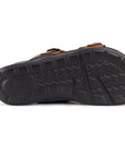 Embrace: Cognac Double-strap Slide