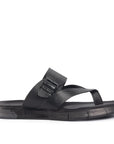 Glide Black Textured Thong