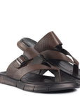 Glide Brown Textured Thong