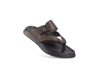 Glide Brown Textured Thong