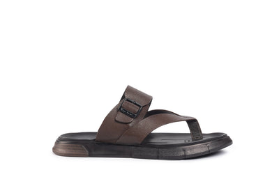 Glide Brown Textured Thong
