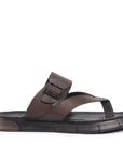 Glide Brown Textured Thong