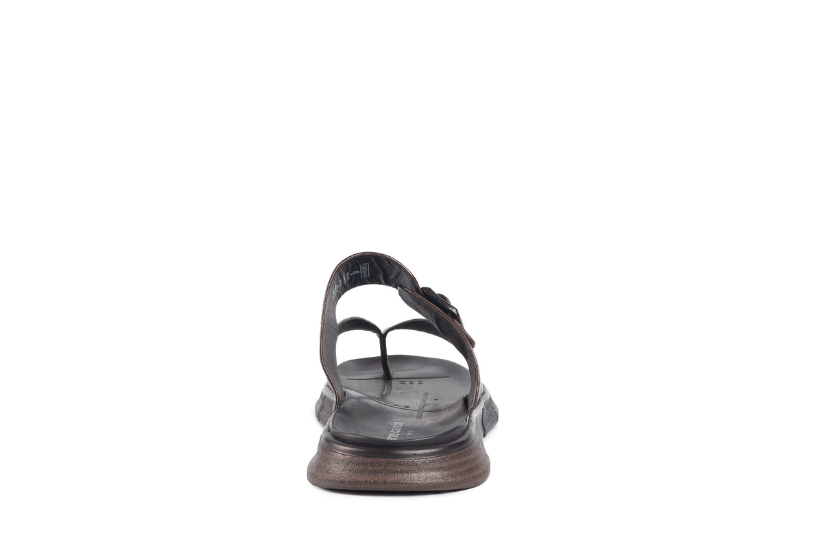 Glide Brown Textured Thong