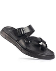 Glide Black Polished Thong