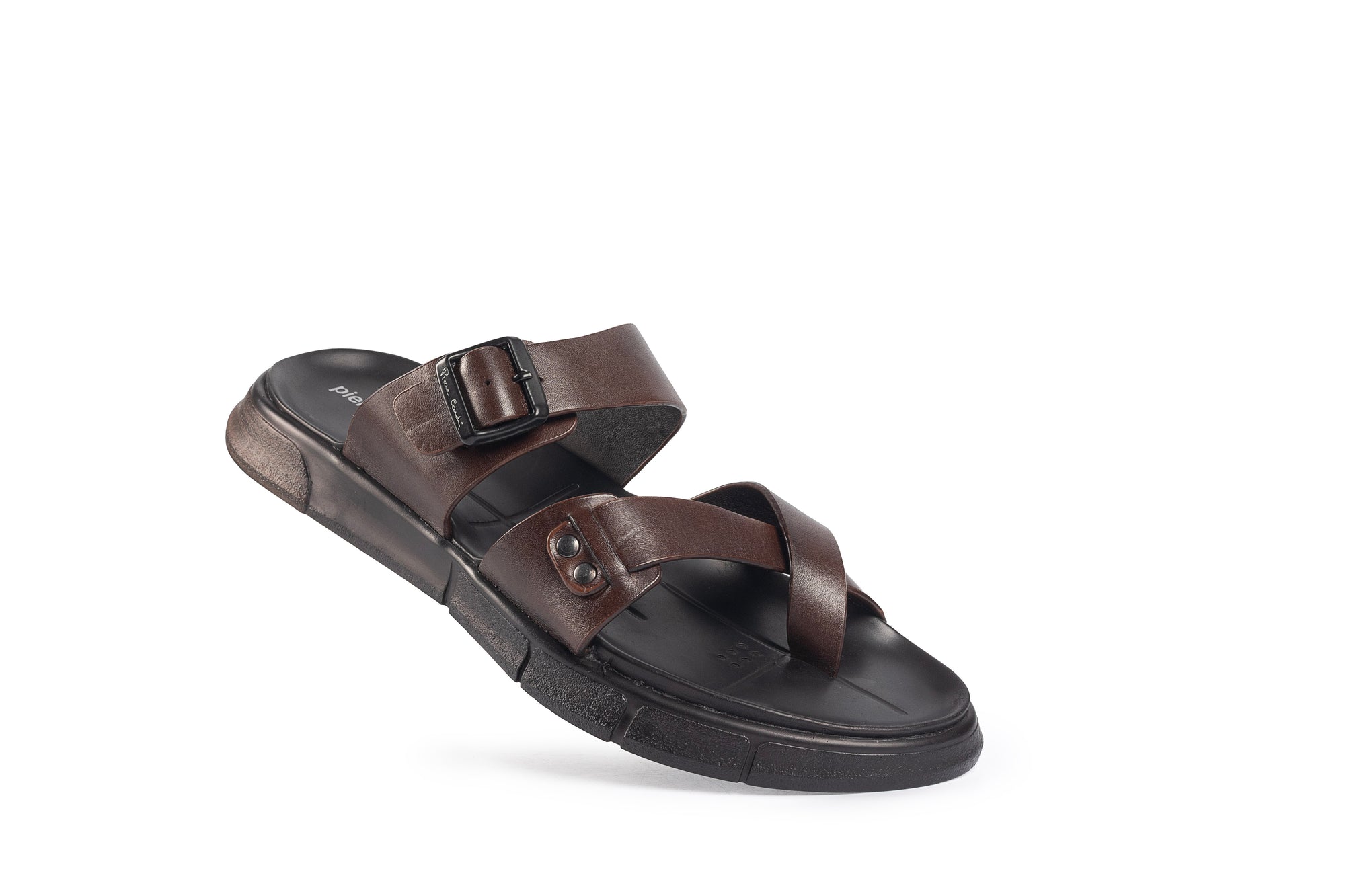 Glide Brown Polished Thong