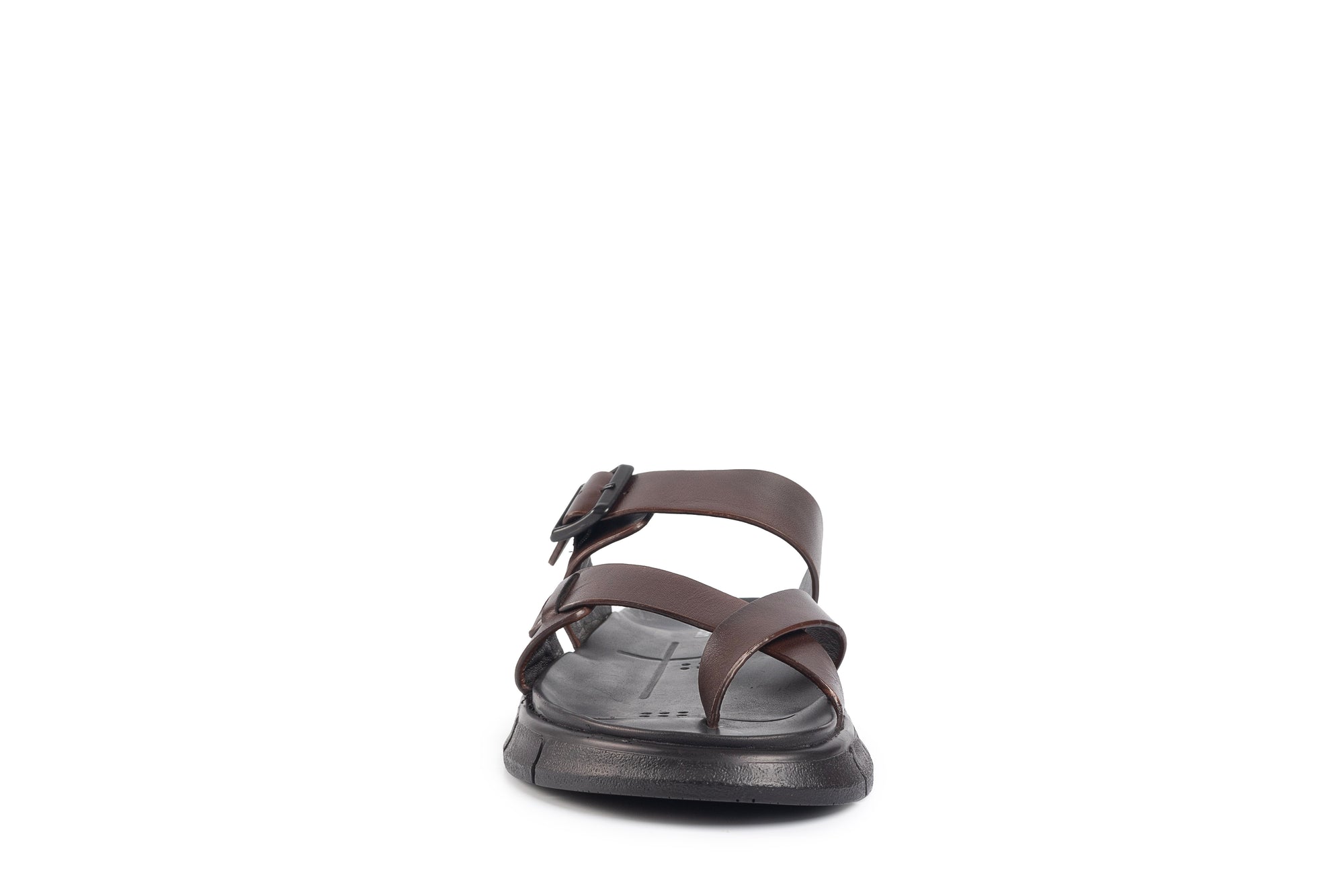 Glide Brown Polished Thong