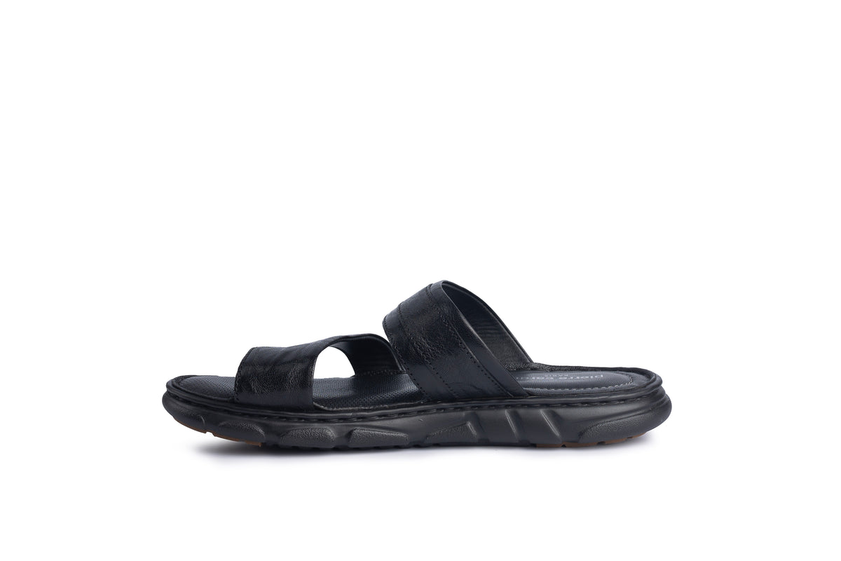 Haven Black Twin-strap Thong