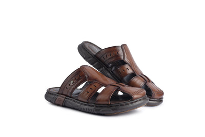 Haven Tan Roman Slide