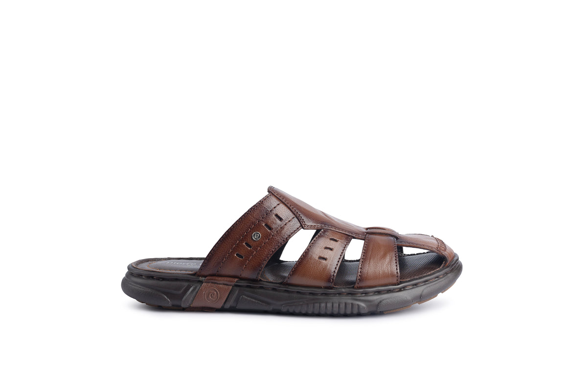 Haven Tan Roman Slide