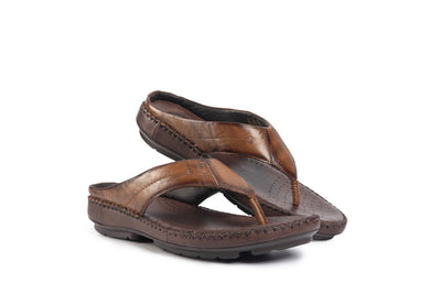 Airflex: Tan Tie-dye Slipper
