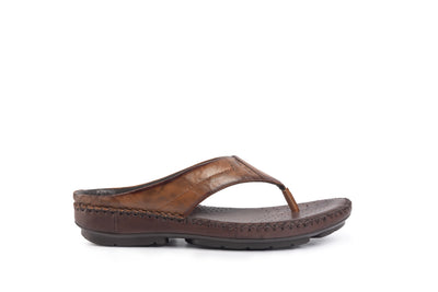 Airflex: Tan Tie-dye Slipper