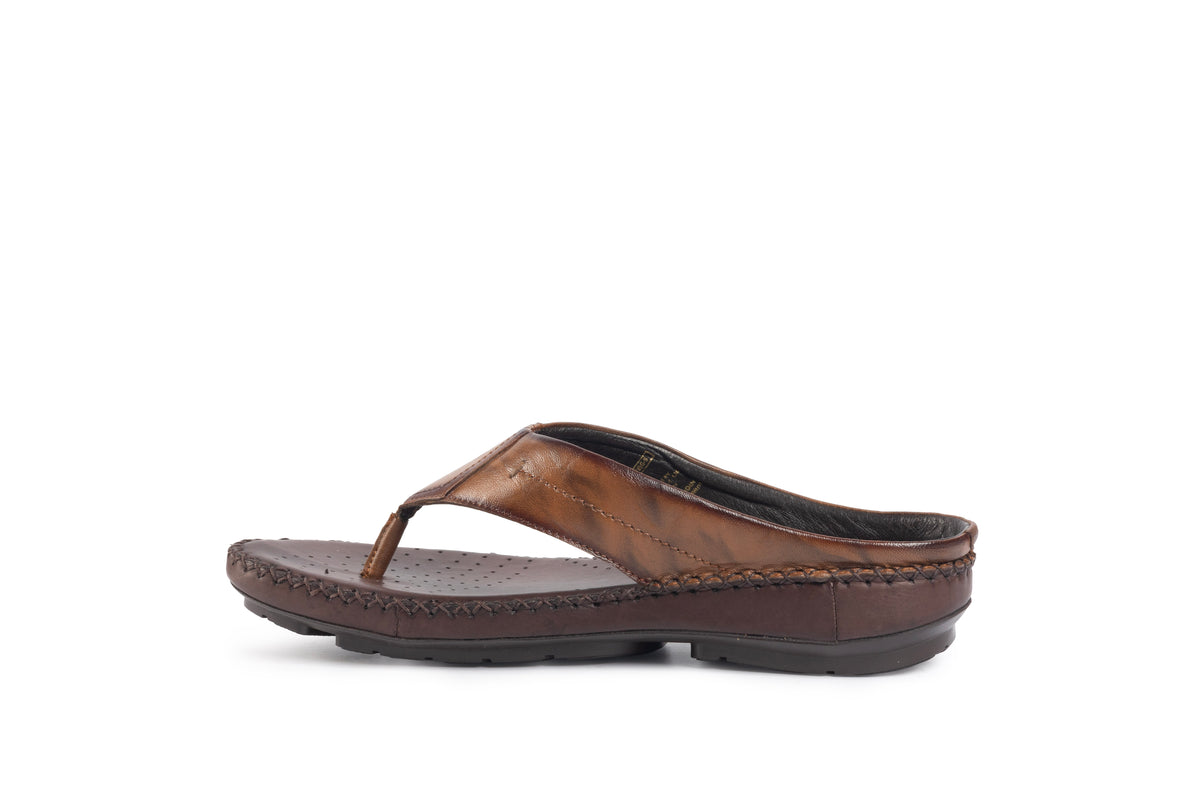 Airflex: Tan Tie-dye Slipper