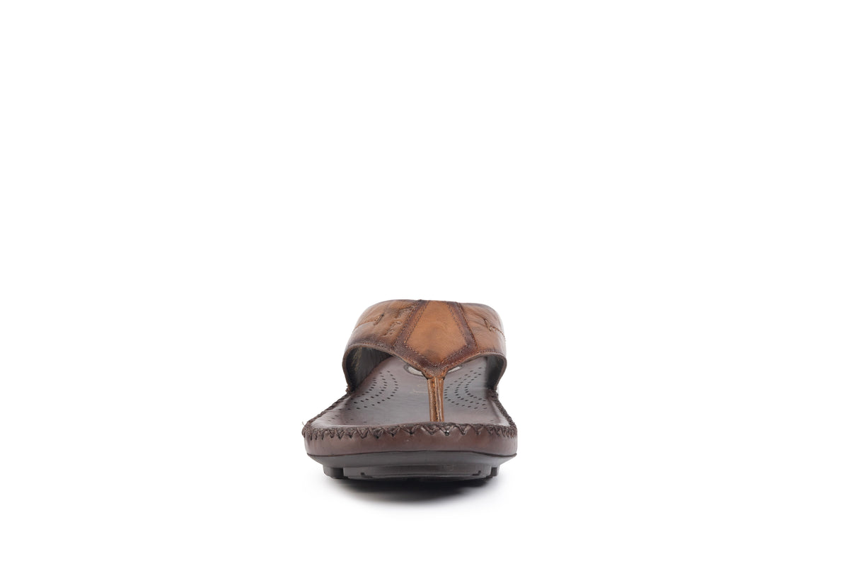 Airflex: Tan Tie-dye Slipper