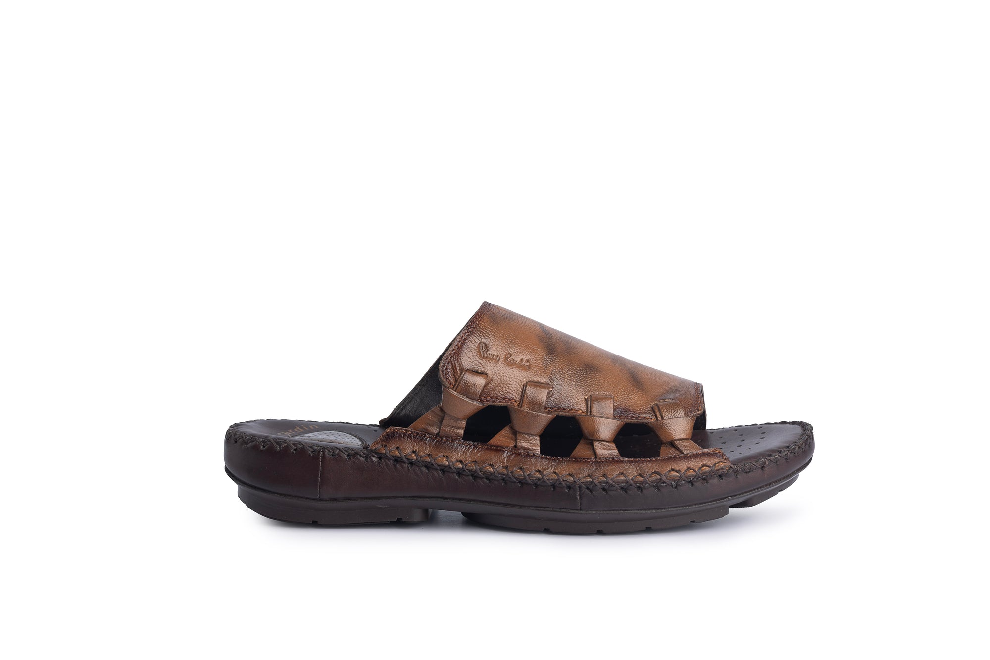 Airflex: Tan Woven Vamp Sandal