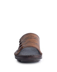Airflex: Tan Woven Vamp Sandal