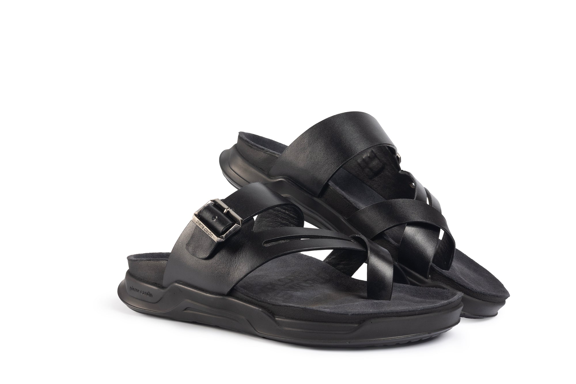Embrace: Black Slit-cut Thong