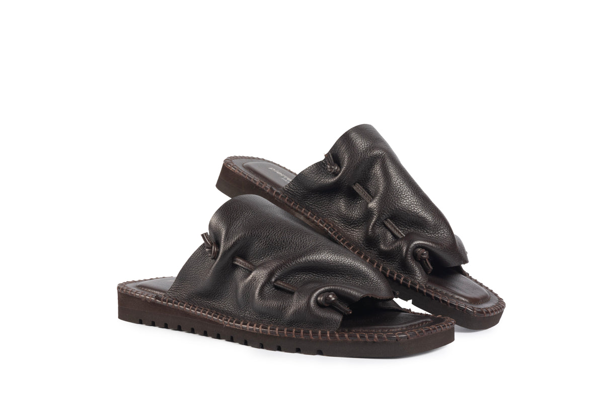 Fête Choco Ruched Slide