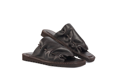 Fête Choco Ruched Slide
