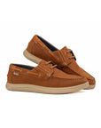 Marina Camel Lace-up