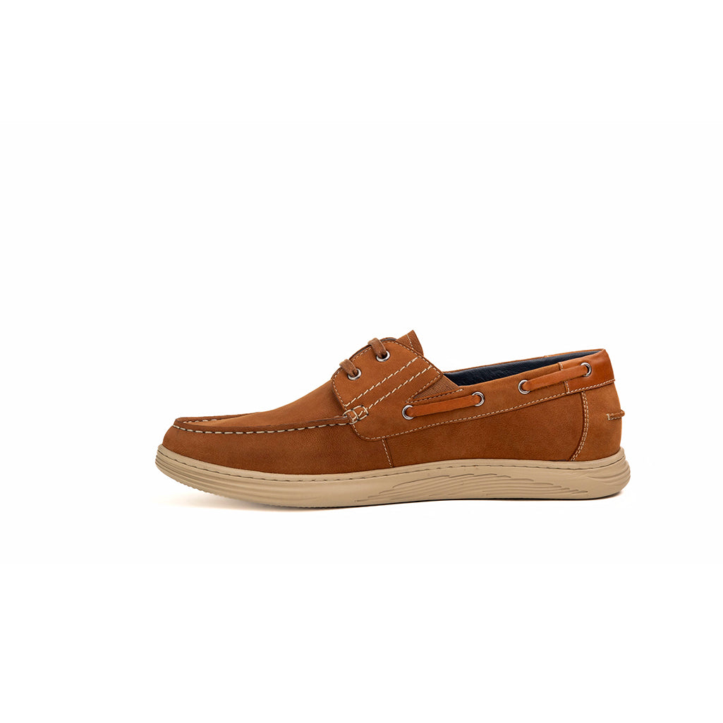 Marina Camel Lace-up