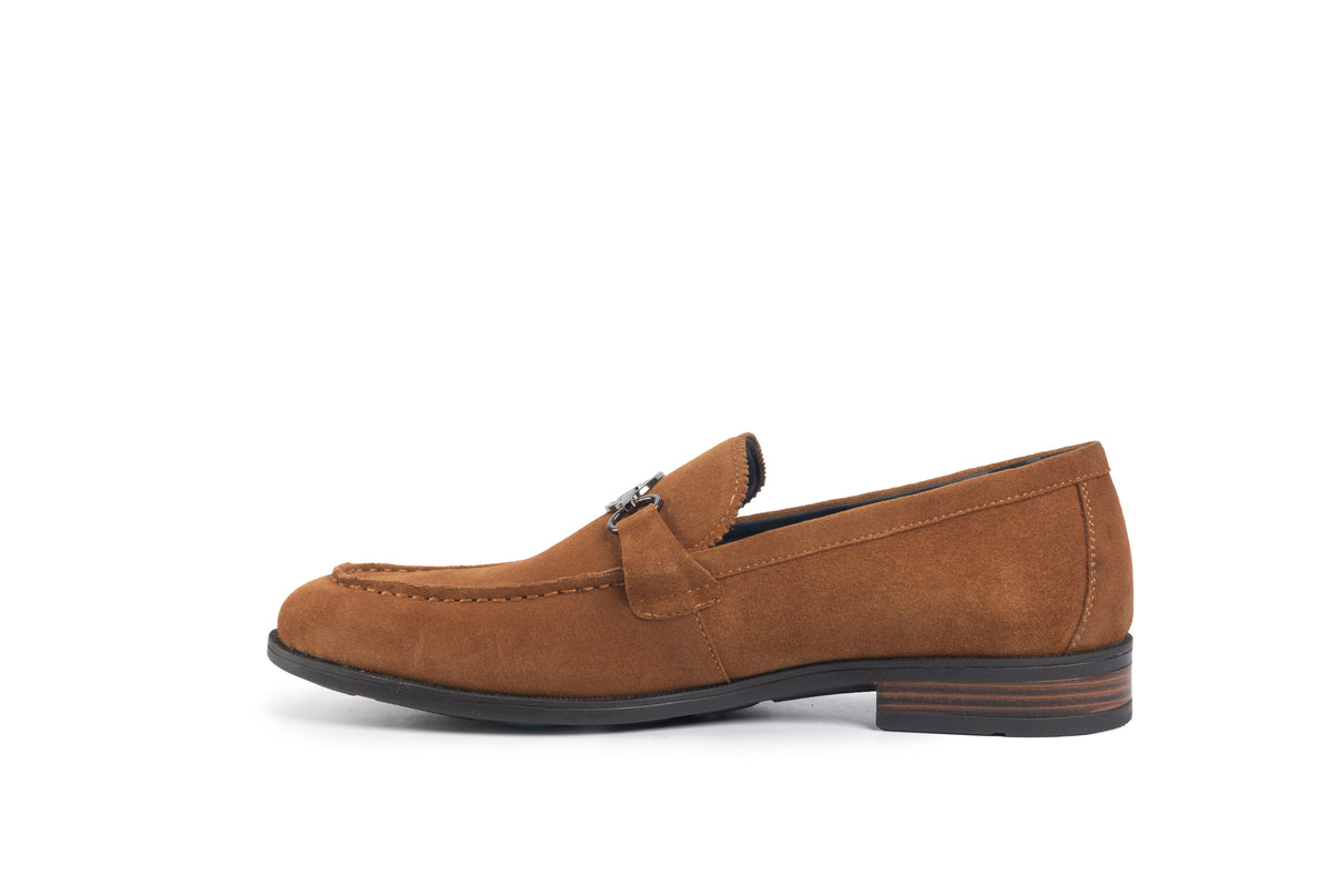 Turin Camel Suede Loafer