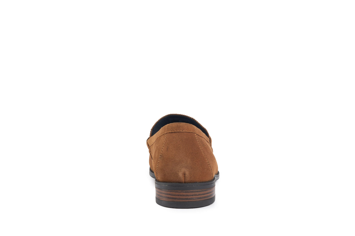 Turin Camel Suede Loafer
