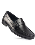 Trento Black Buckle Loafer