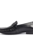 Trento Black Buckle Loafer
