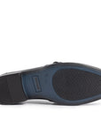 Trento Black Buckle Loafer