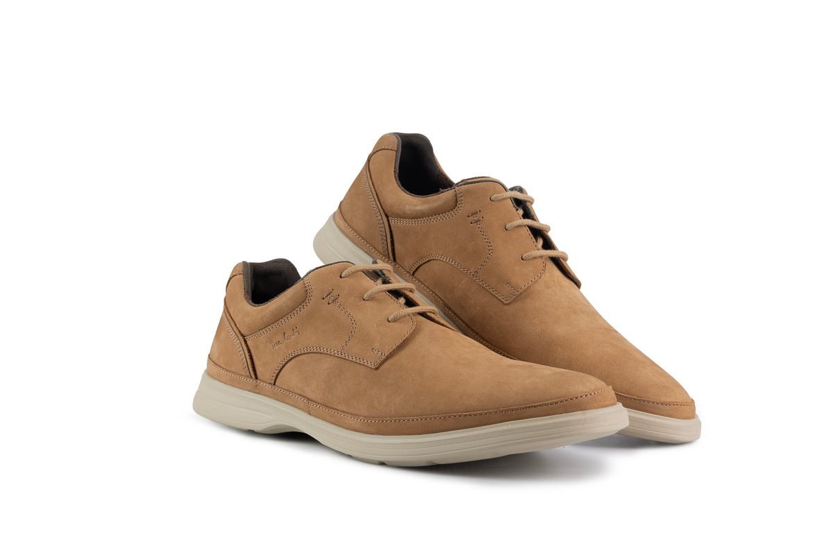 Ascot Burnished Timber Lace-up